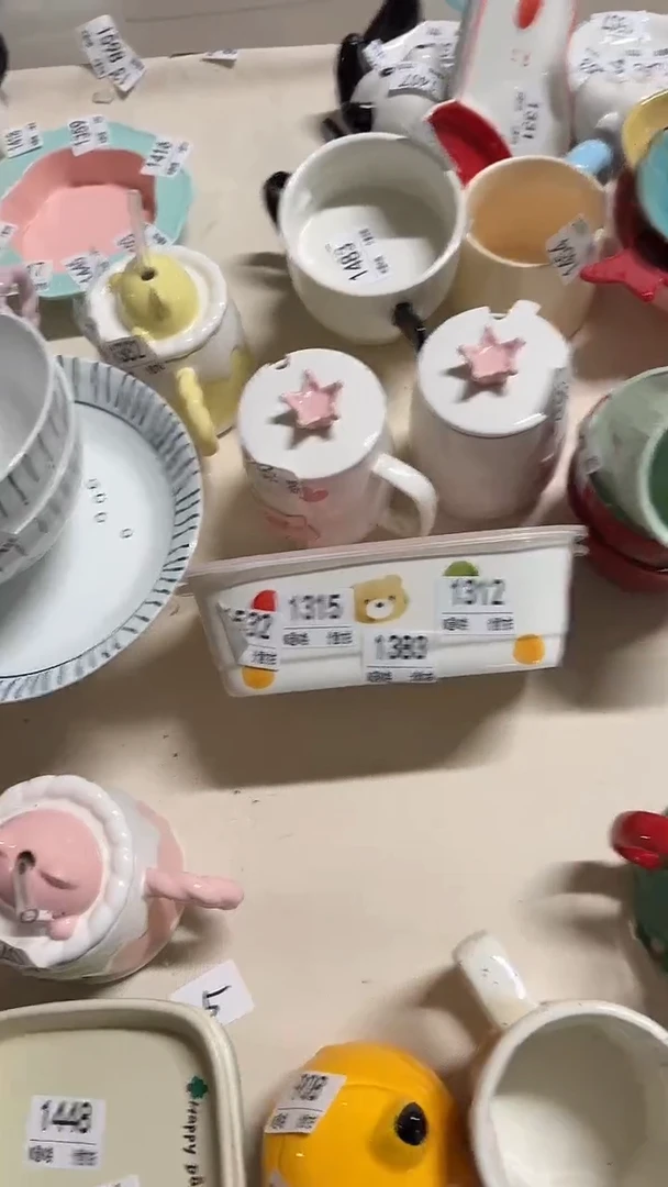 陶瓷手柄款微瑕四单包邮1641