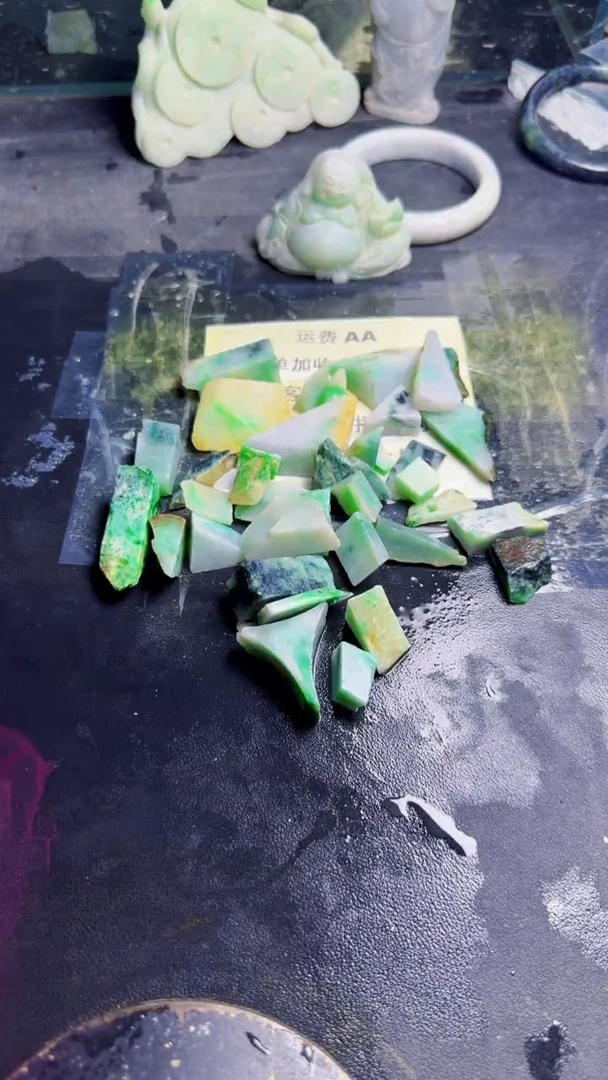 未镶嵌挂件翡翠鱼*天然翡翠021