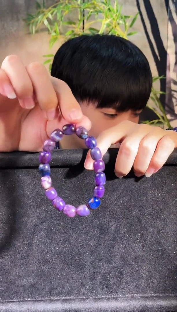 苏纪石（舒俱来）未镶嵌手串南非舒俱来老矿