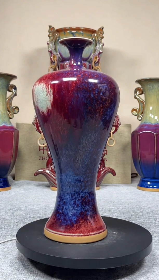 摆件神垕钧瓷收藏工艺品