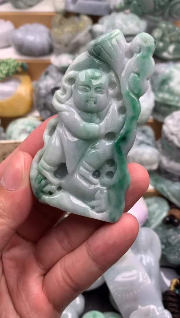 吊坠(不含链)未镶嵌翡翠1