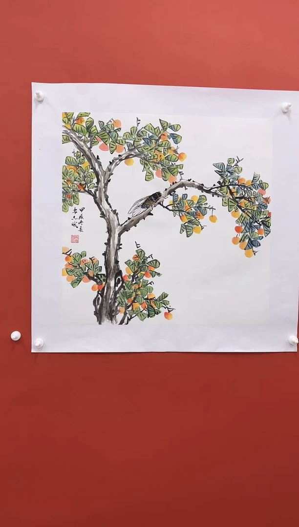 国画解志斌国画纯手绘