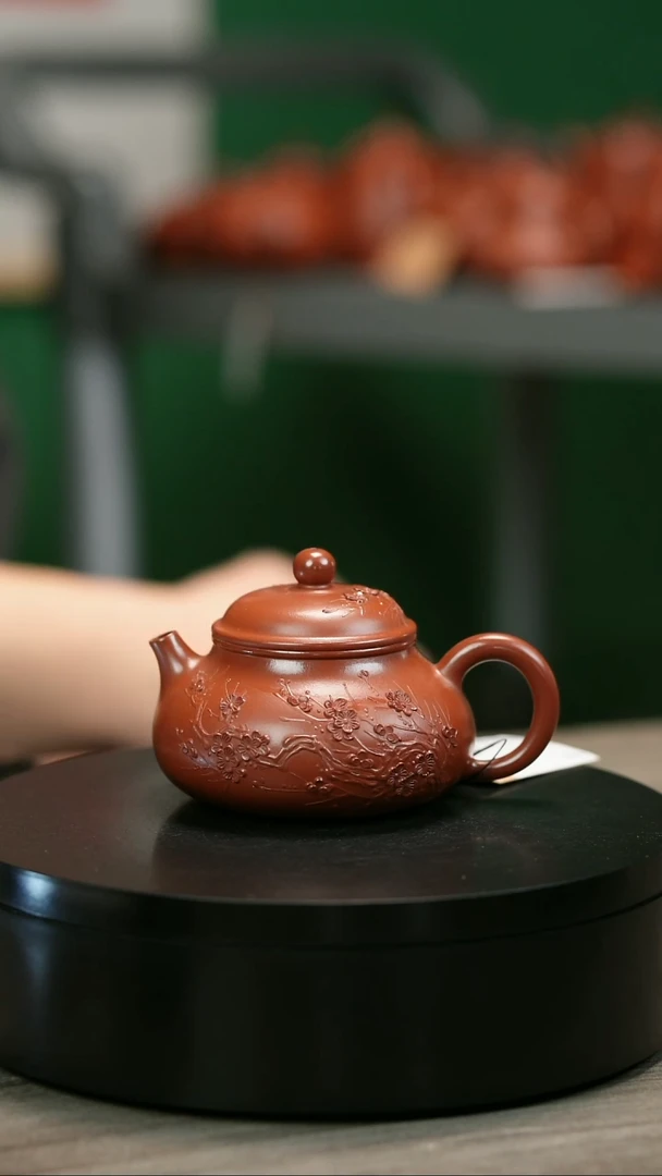 茶壶紫砂用****0H1507陈春芬梅花小容天