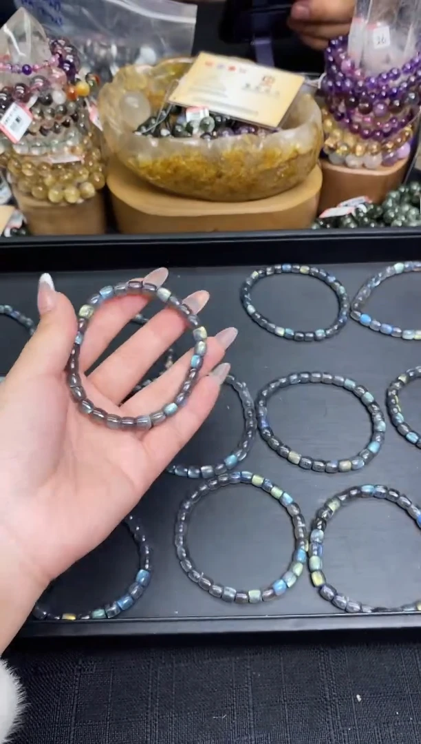 【闪购商品】月光石手串未镶嵌直切珠手串多样性发其一