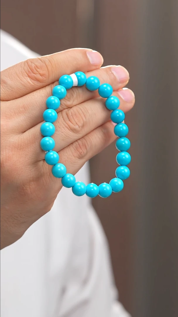 未镶嵌绿松石手串1