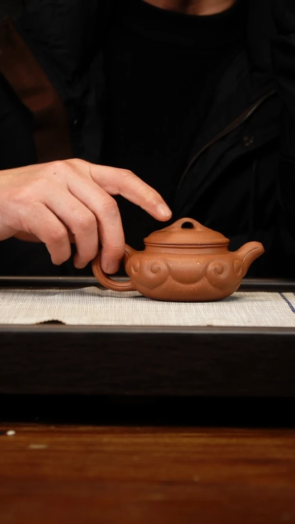 茶壶紫砂仿古如意