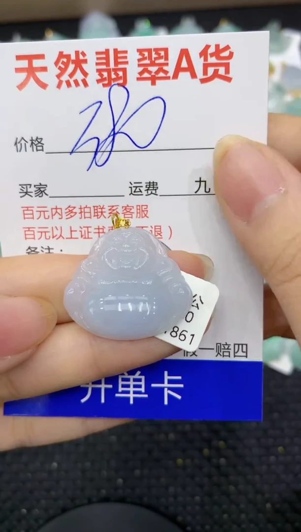 【闪购商品】翡翠颈饰18K金镶嵌11111111111