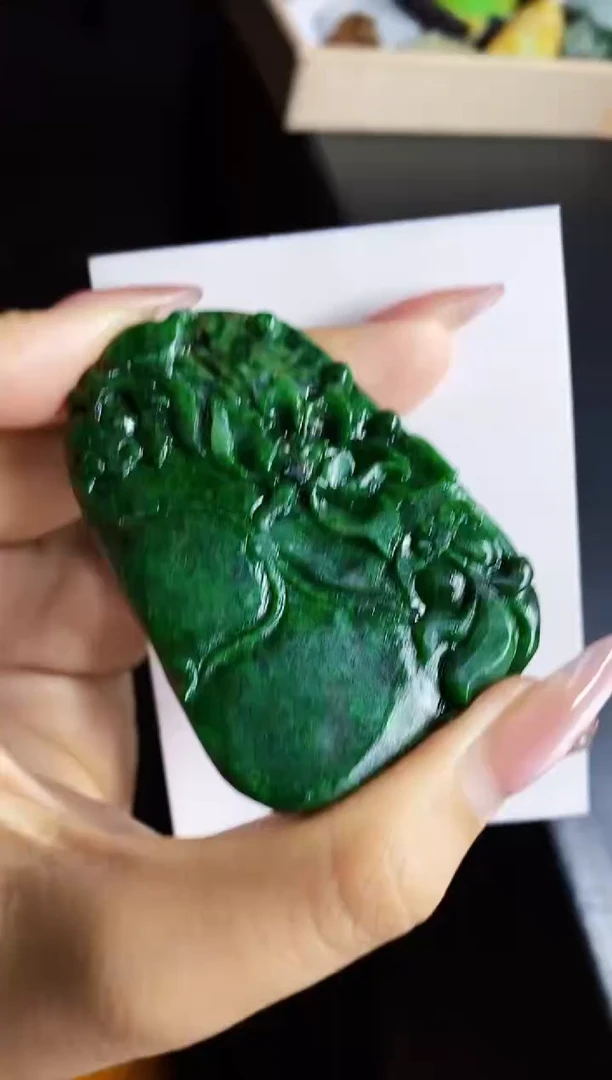 定制翡翠未镶嵌翡翠A货