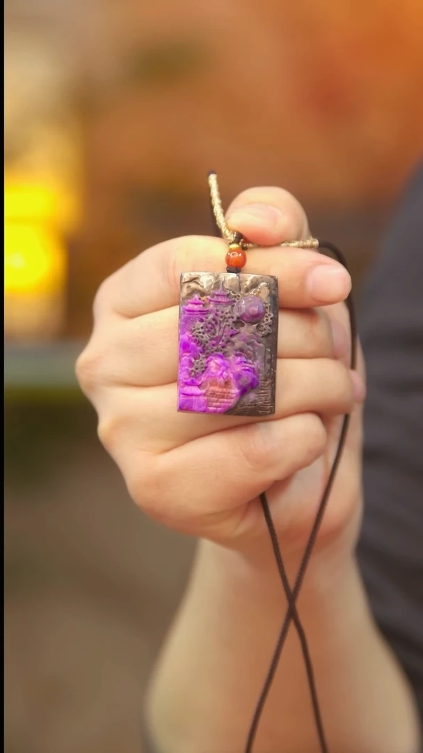 苏纪石（舒俱来）未镶嵌吊坠04号吊坠