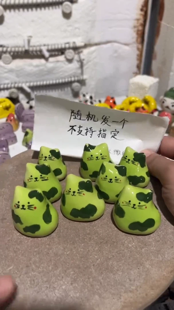 【闪购商品】摆件50纯手工微瑕陶瓷摆件