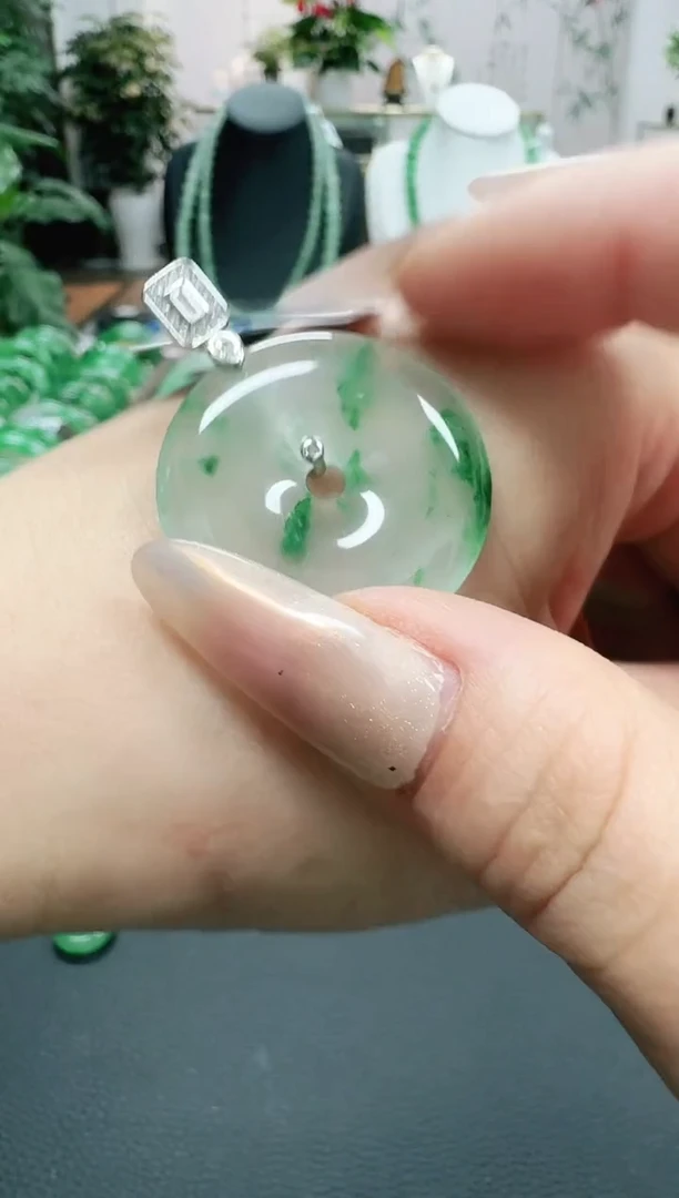 未镶嵌1石英质玉（非洲翠）/4511
