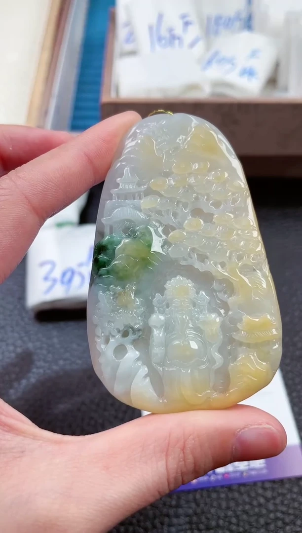 【闪购商品】翡翠颈饰未镶嵌00001499