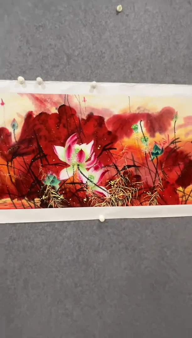 国画李纲-8平尺-国画作品