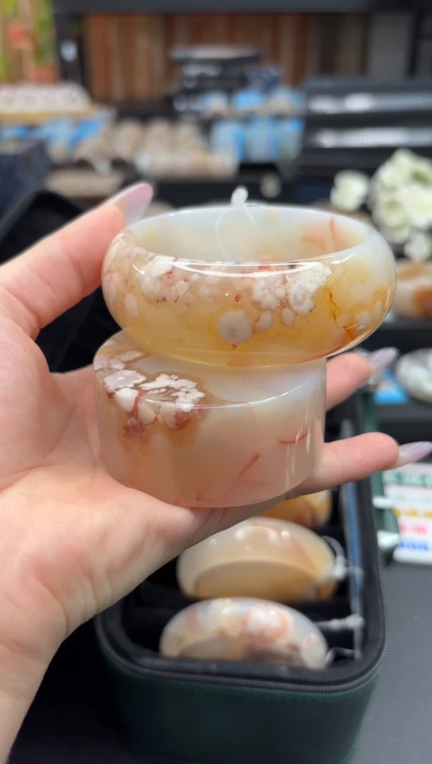 未镶嵌手镯石英质玉C514(59圈赠送镯心)