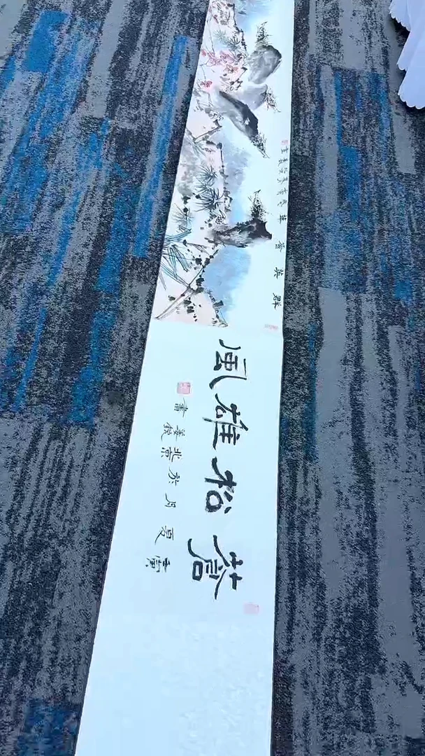 国画31花鸟-姜锐-长卷5m