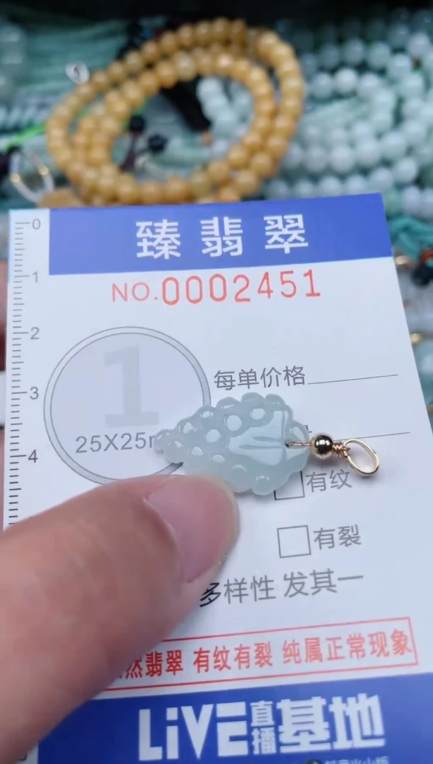 翡翠未镶嵌颈饰.0002451