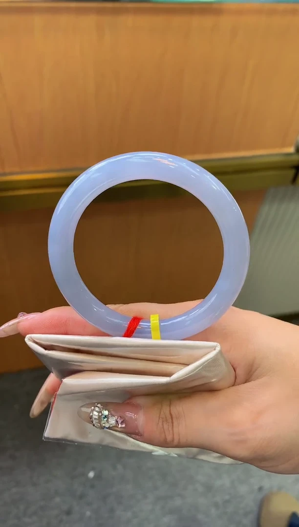 未镶嵌手镯翡翠-F46-圆条54.8