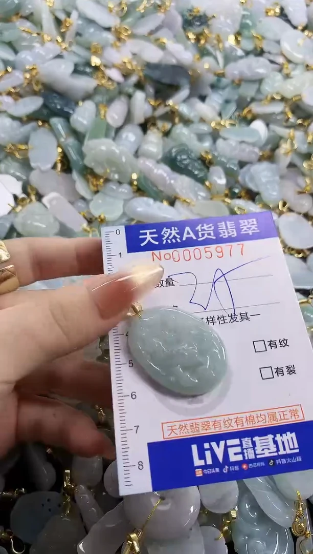 颈饰未镶嵌翡翠天然A货翡翠