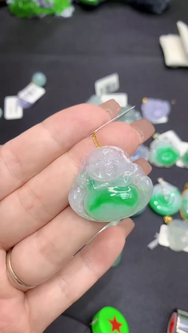 吊坠(不含链)未镶嵌翡翠11