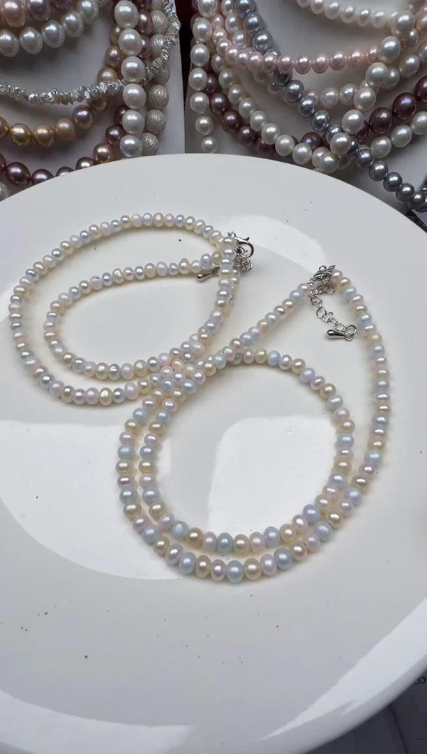 淡水珍珠未镶嵌颈饰1