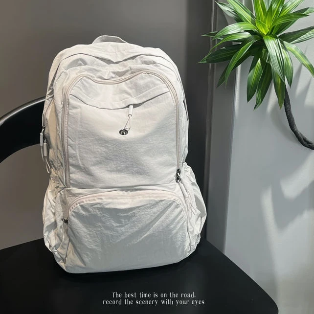 2025BOBO布包春夏新款时尚百搭双肩大容量包包(47*30*15) 6058