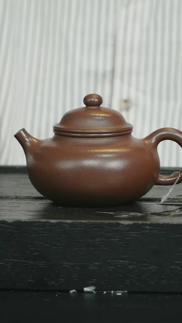 【闪购商品】紫砂茶壶底槽清光素容天scj