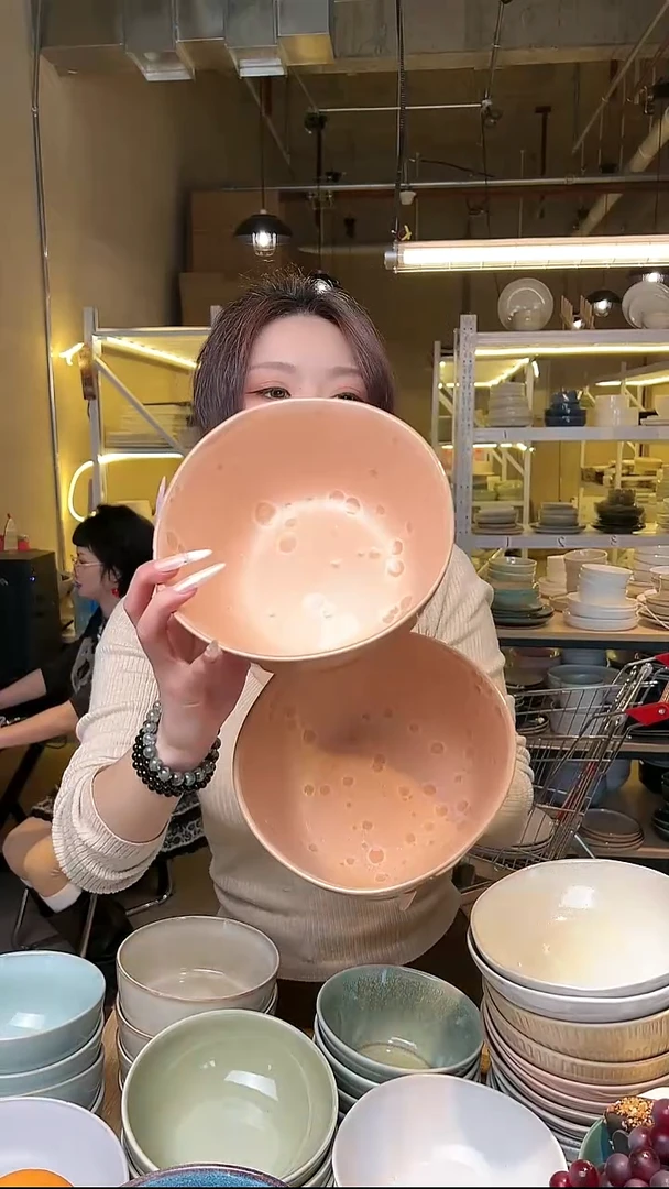 瓷121外贸尾货高温釉下彩陶瓷餐具默认微瑕