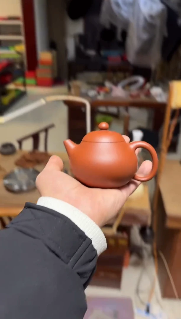 【闪购商品】紫砂茶壶大红袍文旦170毫升