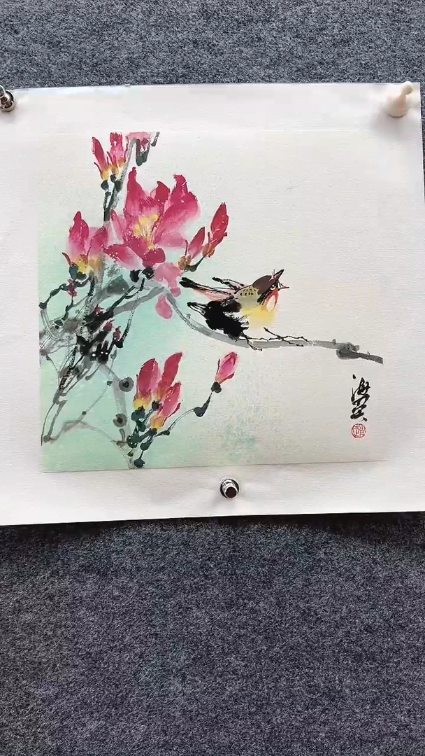 国画赵海英/国画/花鸟