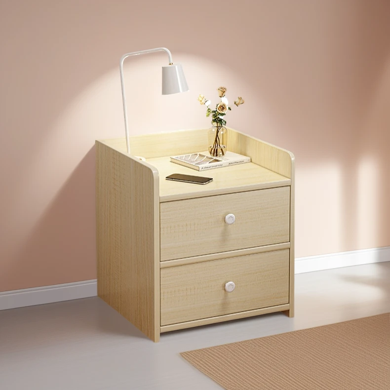 家用床头柜简约现代简易小型卧室小柜子收纳柜出租房用床头置物架