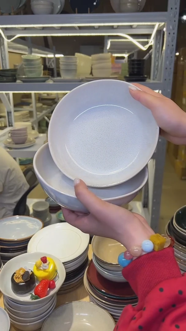 瓷13高温釉下彩陶瓷餐具