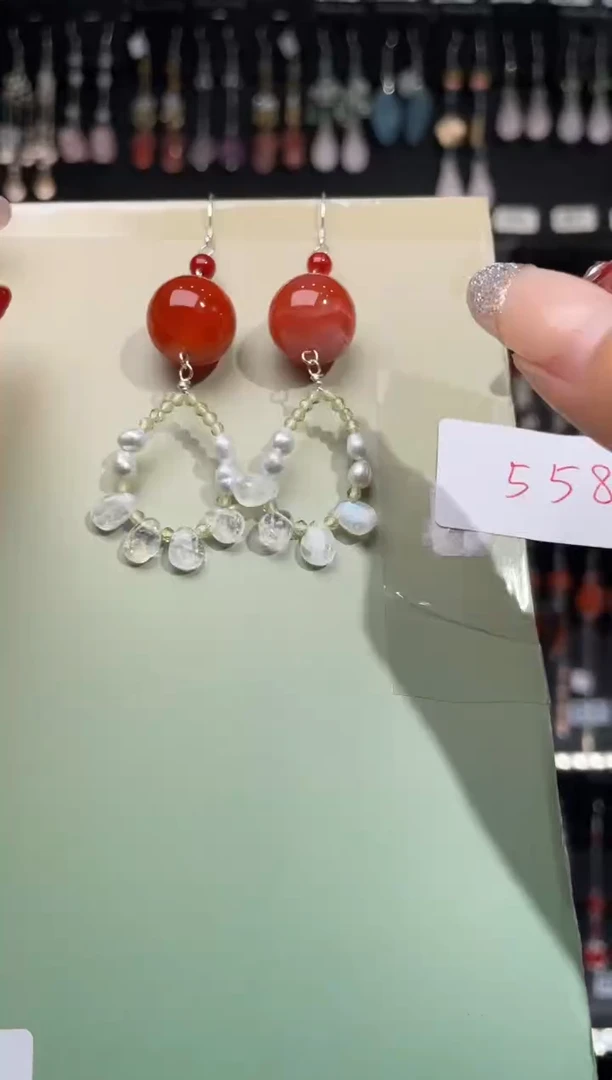 【闪购商品】紫晶耳饰银S925镶嵌喜欢拍