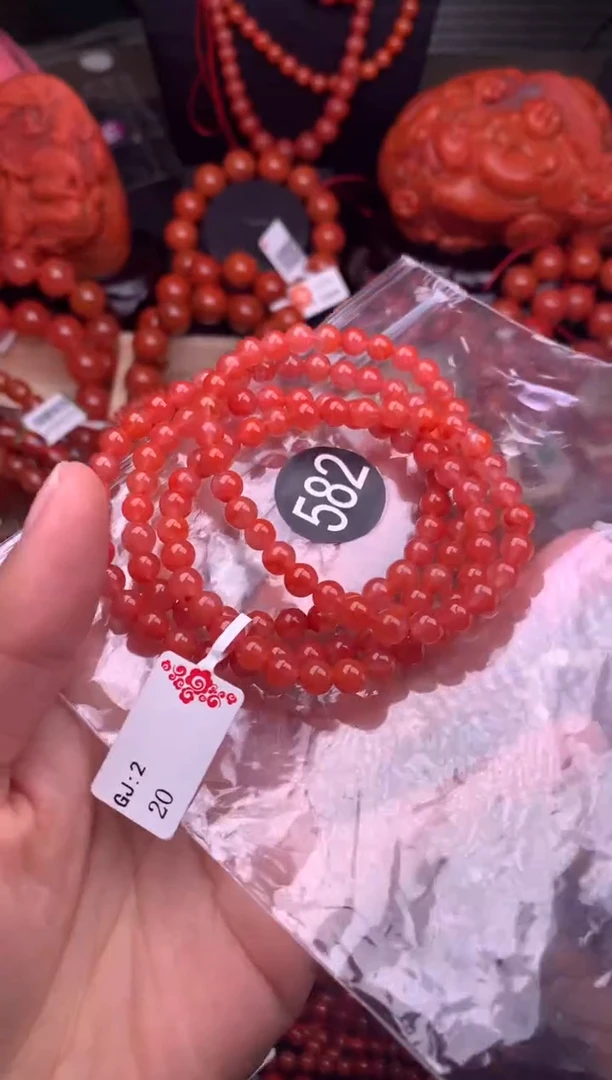 【闪购商品】南红玛瑙珠宝奇石未镶嵌582-5