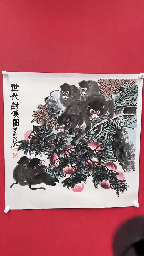 国画精美国画作品