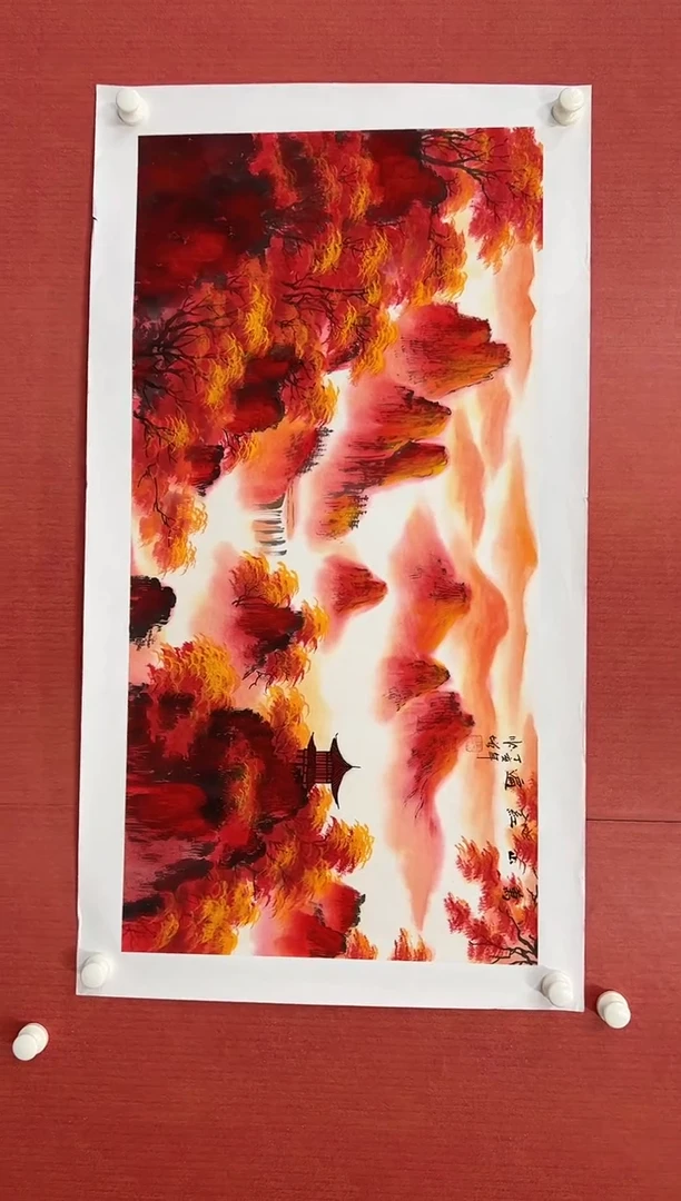 国画王顺增/精品国画/4.5平尺