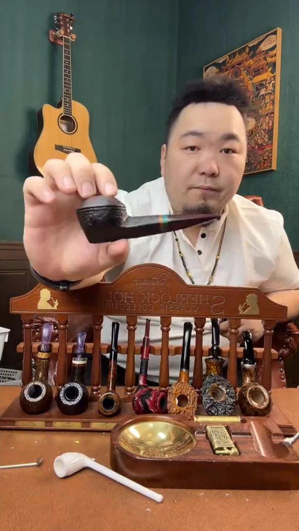 石楠木木雕款意大利进口石楠木烟斗