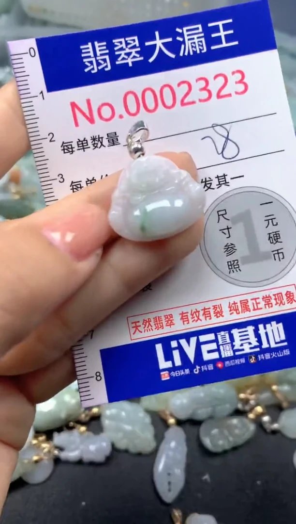 颈饰未镶嵌翡翠2323