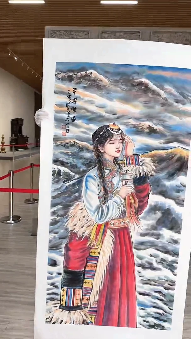 国画46众合艺术馆郝凤先老师作品