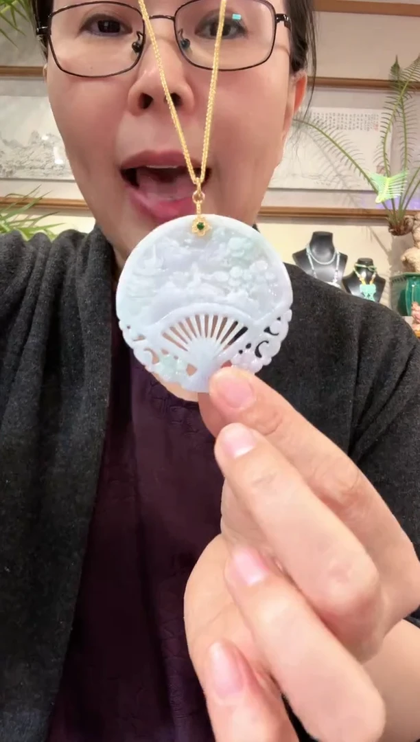 【闪购商品】翡翠颈饰未镶嵌国风