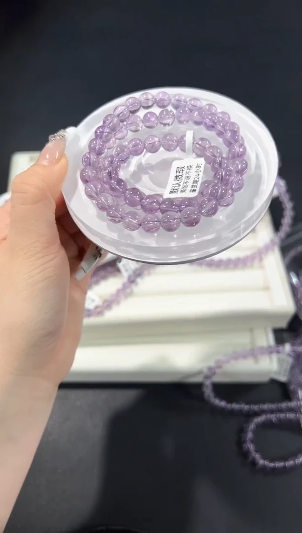 未镶嵌手串水晶89m多样性发其一【1条】默认微瑕