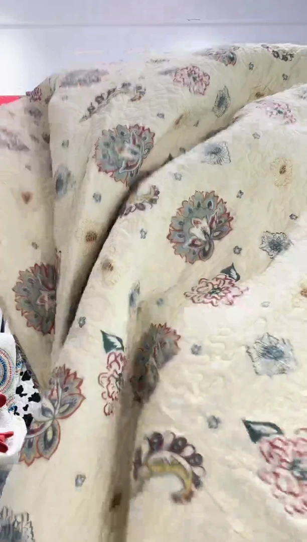 棉180*220纯棉床盖91号