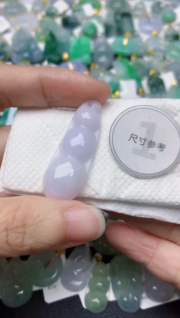 颈饰未镶嵌翡翠天然缅甸A货翡翠