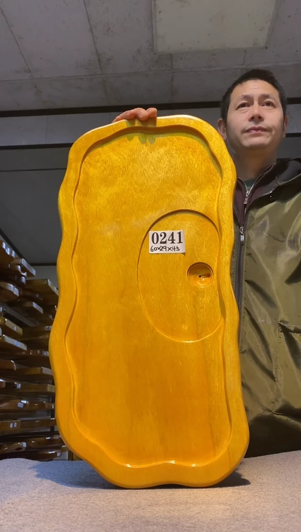 实木茶盘 一物一拍（不含配件）