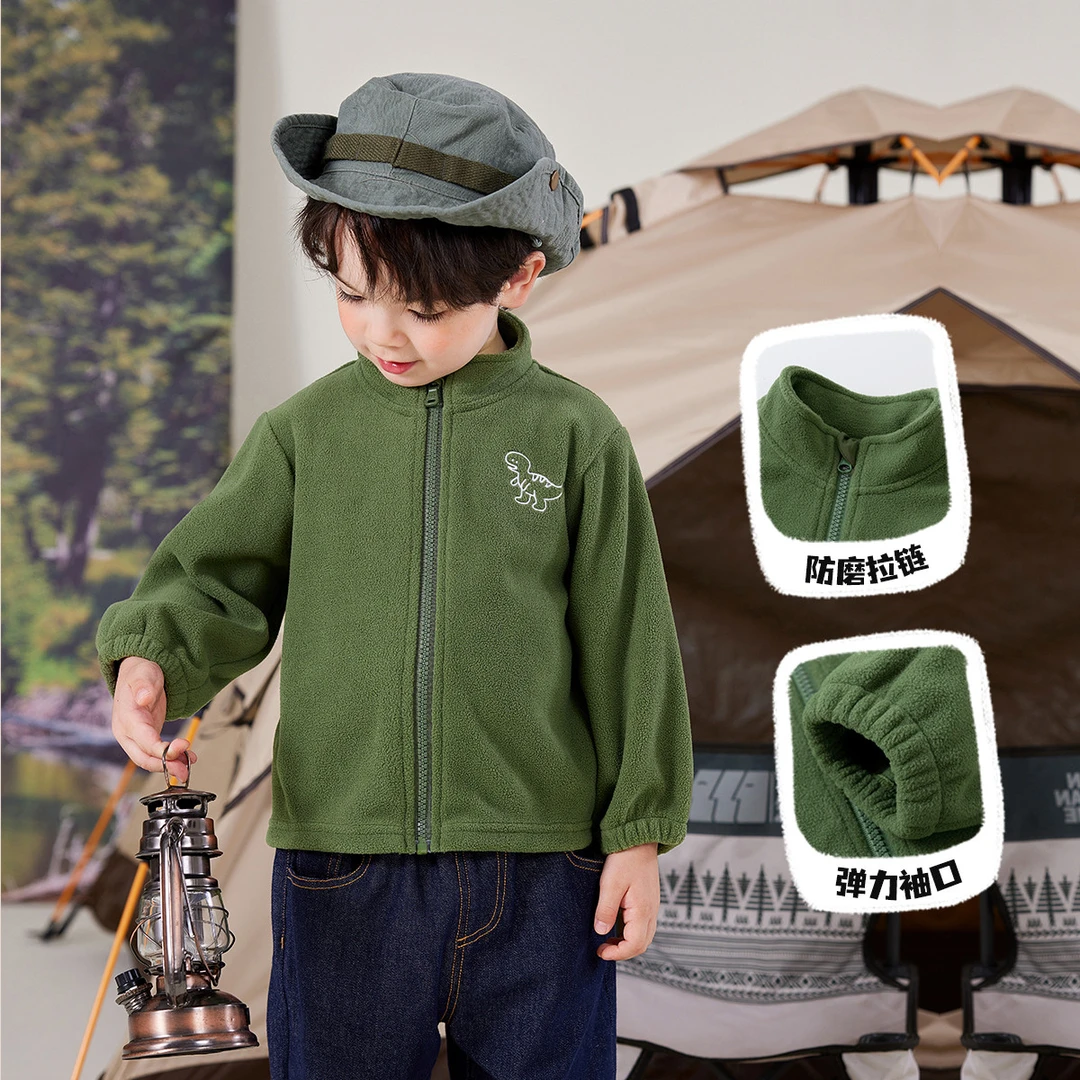 男童立领休闲夹克春款儿童秋冬外套时髦宝宝童装上衣韩版时髦秋冬