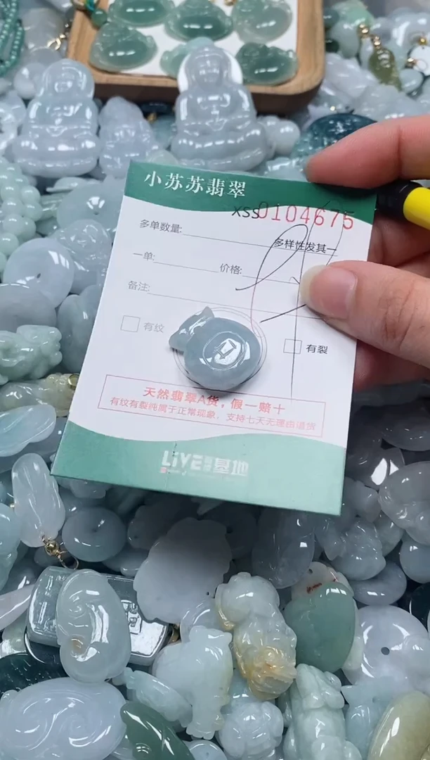 【闪购商品】翡翠颈饰未镶嵌闪购商品0104675