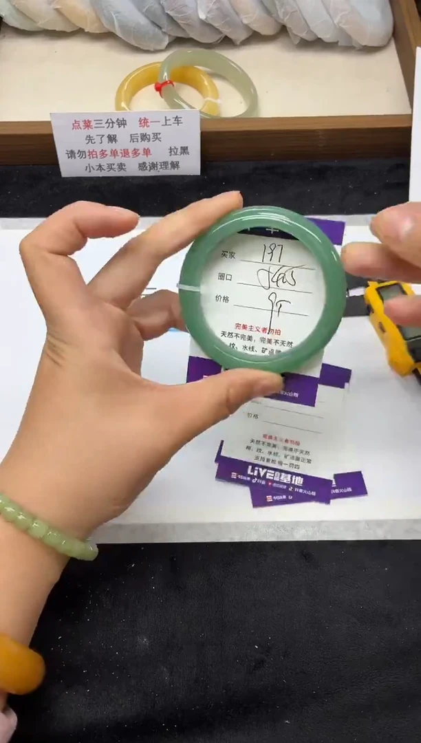 未镶嵌手镯石英质玉197