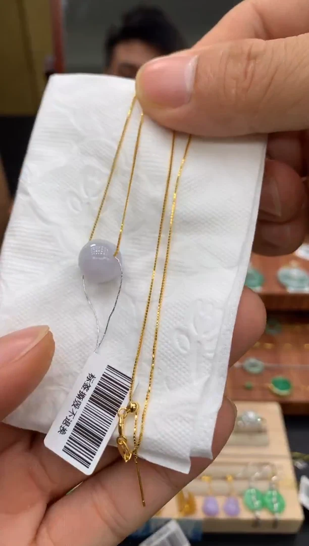 颈饰未镶嵌翡翠圆珠