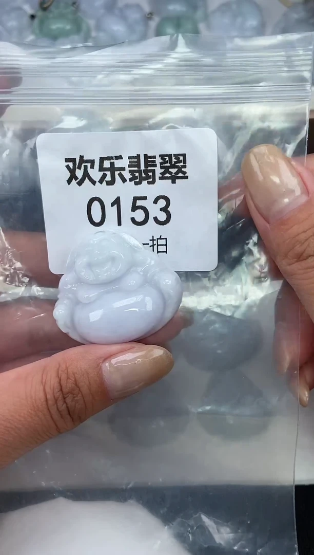 颈饰未镶嵌翡翠缅甸天然翡翠0153