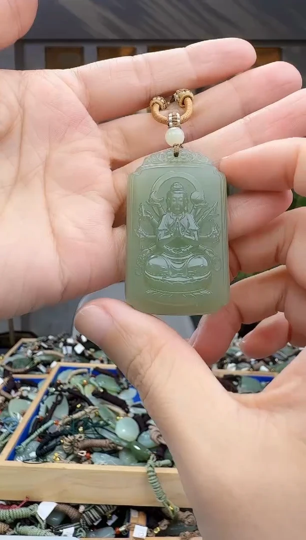 未镶嵌和田玉挂件拍一发一