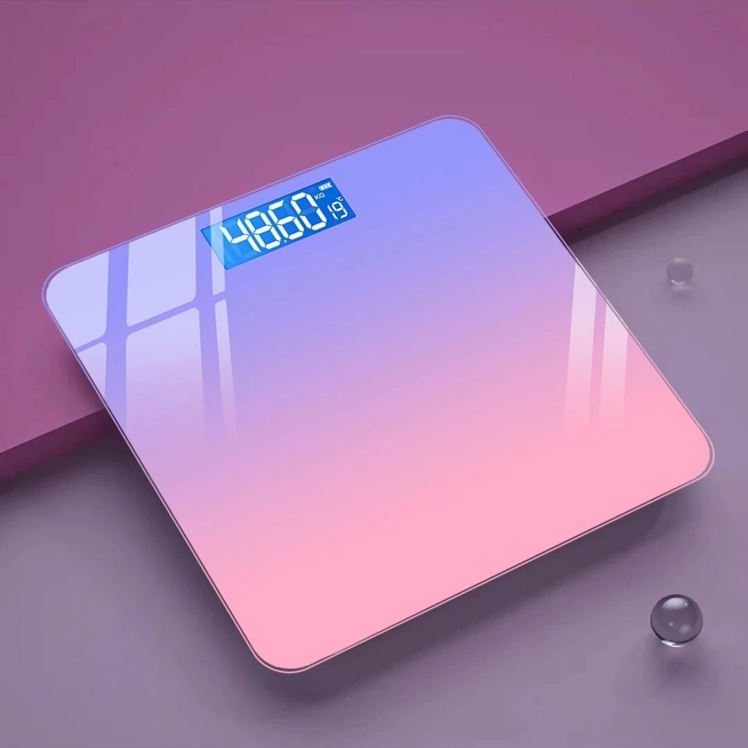【高品质】家用款电子秤体重秤人体电子秤学生宿舍用耐用方形简约
